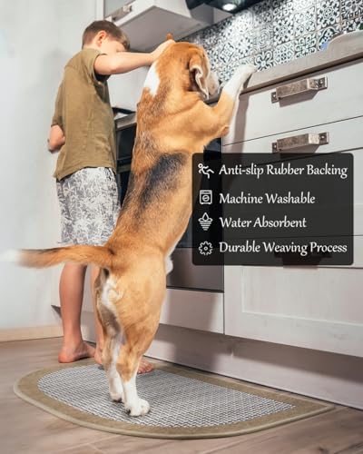 Semicircular Kitchen Mat
