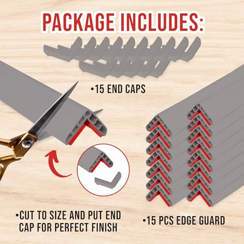 Wall Corner Guard Edge Protector (15 Count)