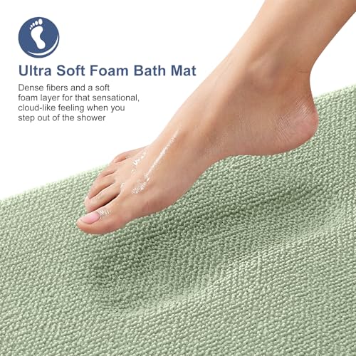 Memory Foam Large Bathroom Rug 44x32