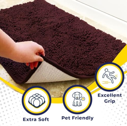 Super Water Absorbent Door Mat Indoor (9 Sq Ft)