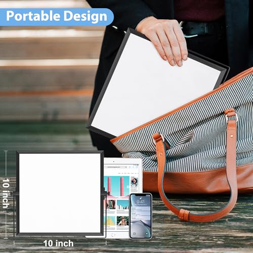 Small WhiteBoard with Stand 10" X 10"