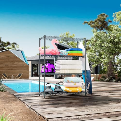 Outdoor Metal Storage Shelving Unit