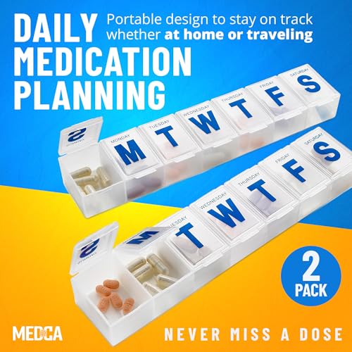 Weekly Pill Organizer (2 Count)