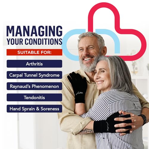 Doctor Developed Copper Arthritis gloves Compression gloves for Women & Men