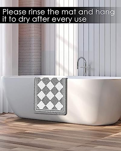 Shower Mats Non Slip Without Suction Cups