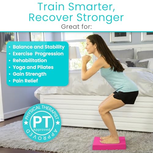 Balance Pad Foam Board Yoga Mat Block for Physical Therapy