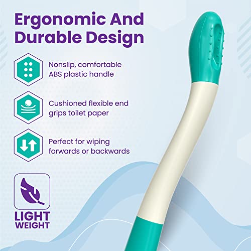 Self Wipe Assist Bottom Wiping Toilet Aid Wiping Wand