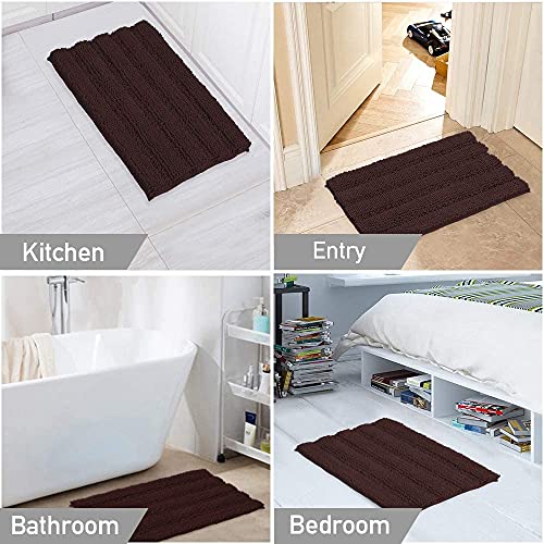 2 Piece Bathroom Rug Set with U
