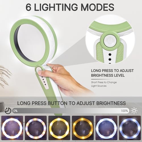 Magnifying Glass with Light