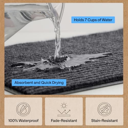 Traffic Guard Indoor Outdoor Heavy Duty Door Mat (11.67 Sq Ft)