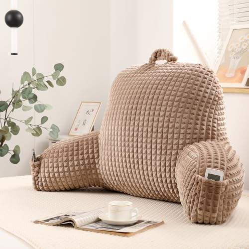 Reading Pillow with Arms for Bed Sitting
