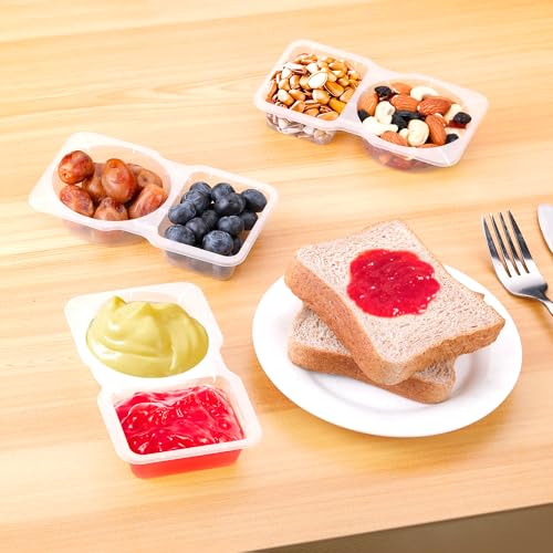 30 PCS Snack Containers with Lids (30 Count) - Bel Marant