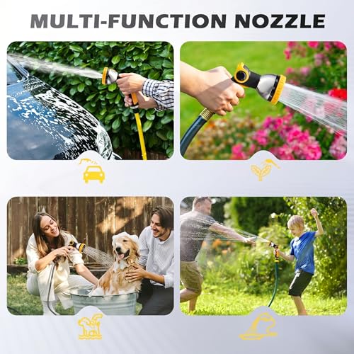 Garden Hose Nozzle High Pressure Leak Proof Spray Water Hose Nozzle Sprayer