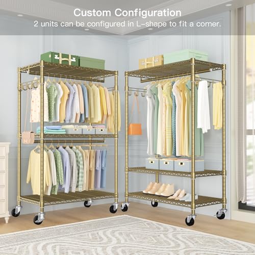 P1 Rolling Clothes Rack