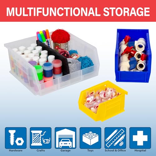 30270 AkroBins Plastic Storage Bins (3 Count)