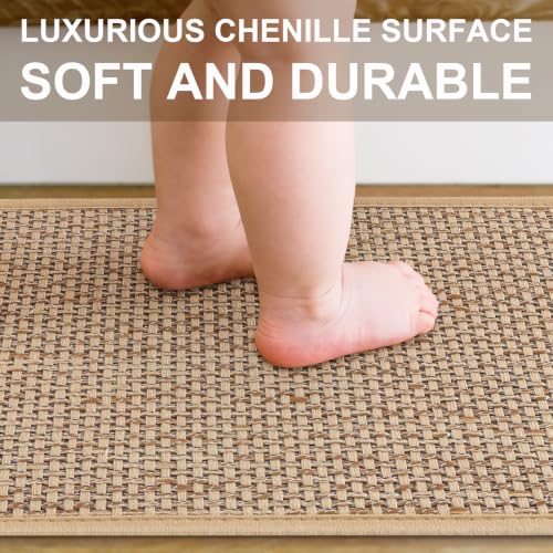 Linen Stair Treads for Wooden Steps Indoor