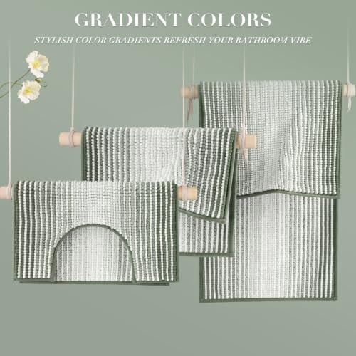 Bathroom Rugs Sets 3 Piece