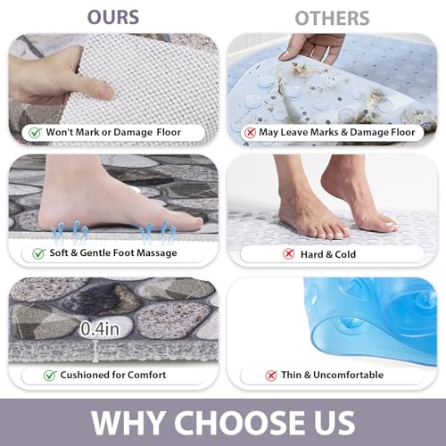 Square Shower Mat Non Slip