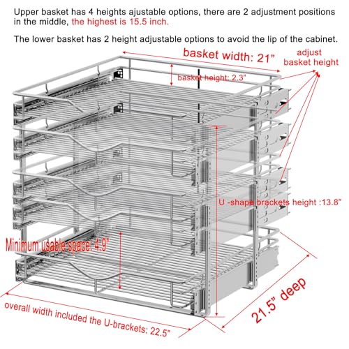 Pull Out Cabinet Organizer