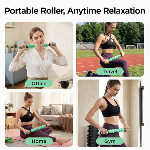 Muscle Roller & Massage Roller Stick for Athletes