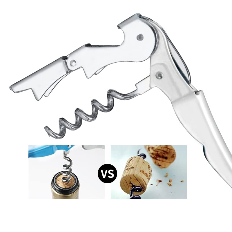 Professional Waiter Corkscrew Wine Openers Set (2 Count)