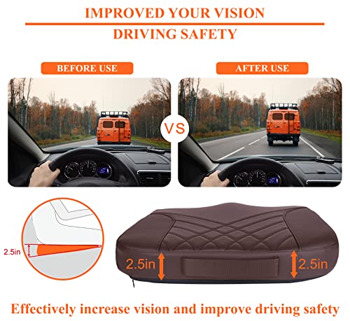 Memory Foam Car Seat Cushion for Driving Comfort and Office Use