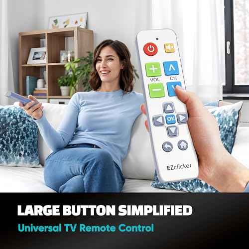 Big Button Universal TV Remote