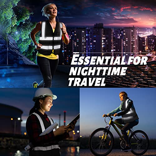 1 Pack Reflective Safety Vests