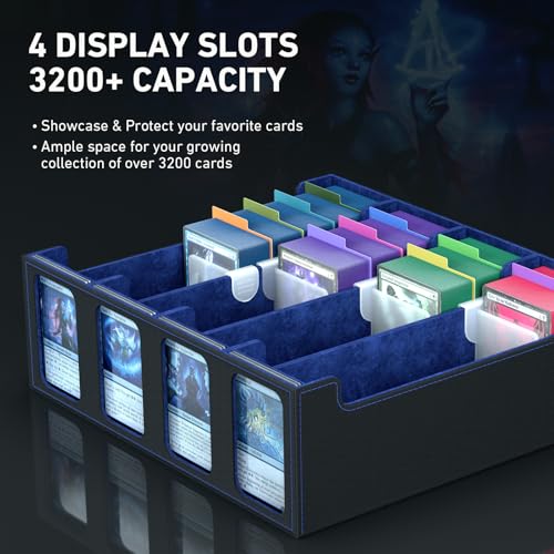4 Row Trading Card Storage Box