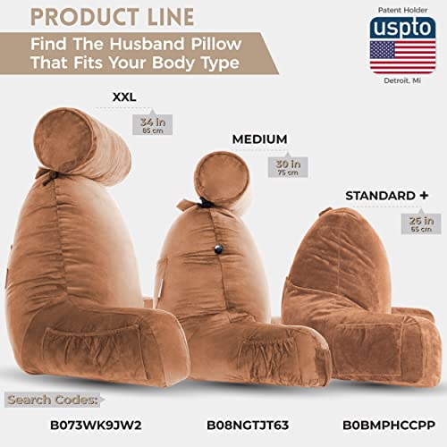 Medium Reading Pillow with Arms