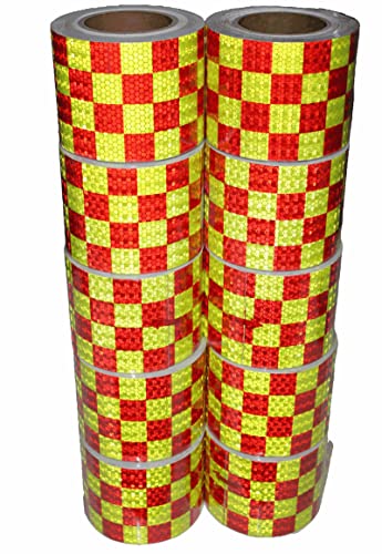 Reflective Tape 4 inch X 66 feet X 10 Rolls
