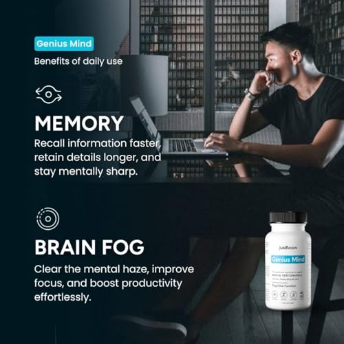 Genius Mind® Nootropic Brain Supplement (60 Count)
