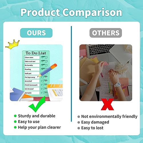 2 Pieces Chores Chart for Kids