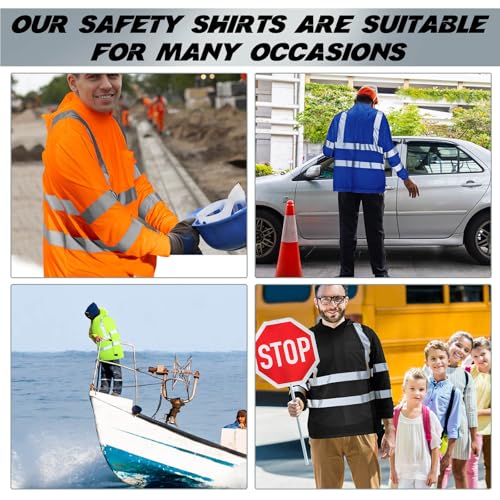 4 Pcs Reflective Safety T (4 Count)