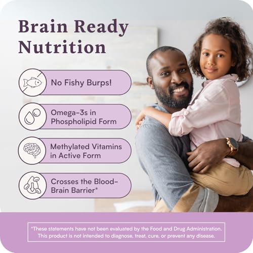 Brain Supplement for Natural Focus & Attention (30 Count)