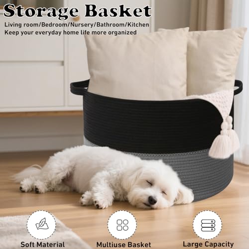 65L Large Blanket Basket