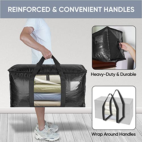 2 Pack Oversized Moving Bags with Reinforced Handles (2 Count)