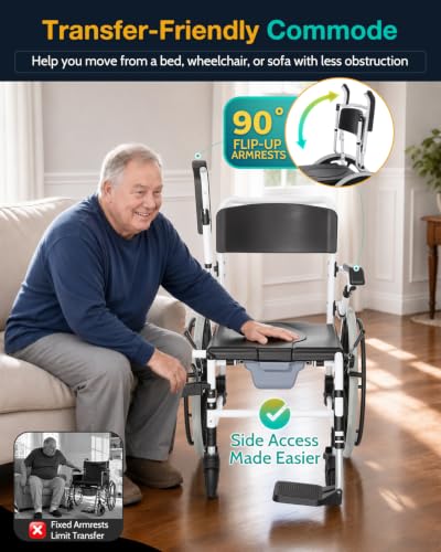 Self Propelled Transfer Wheelchair