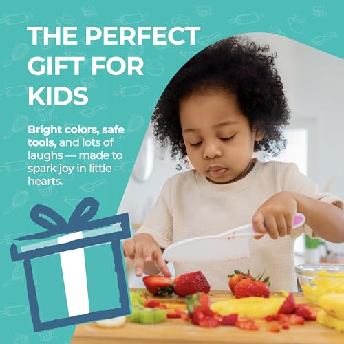 Jr. Kid Safe Knife Set for Real Cooking (3 Count)