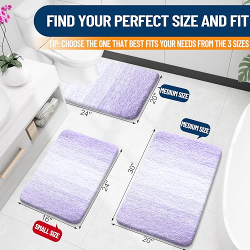 Bathroom Rugs Mat 30x20