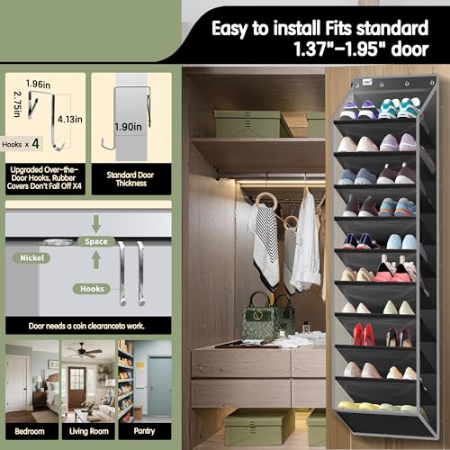 10 Tier Over The Door Organizer (10 Count)