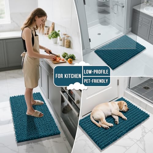 Bathroom Rugs Non Slip Washable