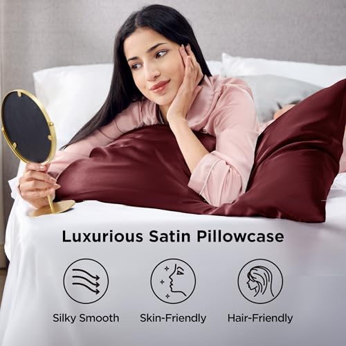 Satin Pillowcases King Set of 2 (2 Count)