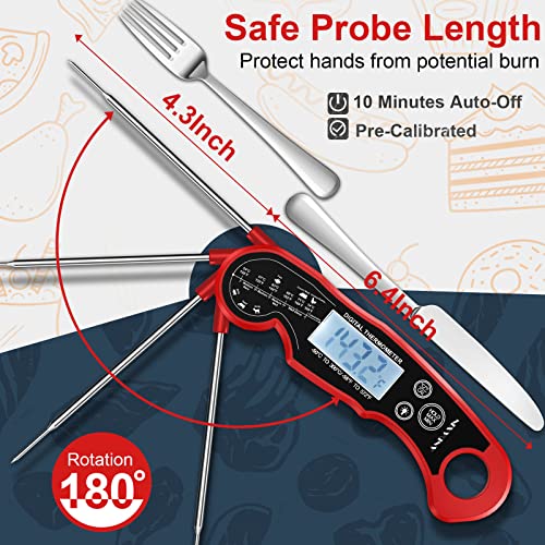 Meat Thermometer Digital for Grilling and Cooking