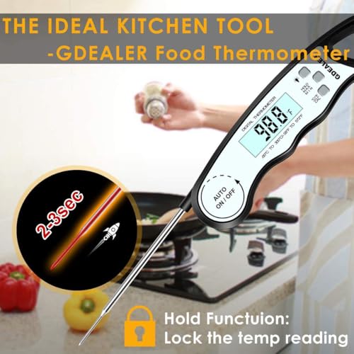 Meat Thermometer Digital Instant Read Thermometer Ultra