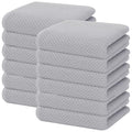100% Cotton Waffle Weave Kitchen Dish Towels 12 (12 Count)