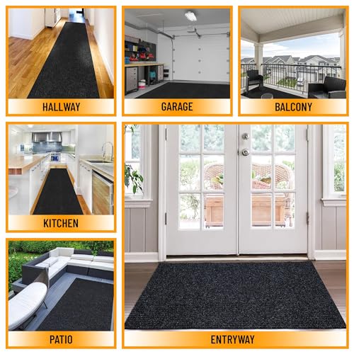 2'7" x 38' Hallway Runner with Scraper Pile