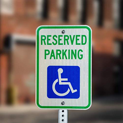 Reserved Parking Signs (4 Count)