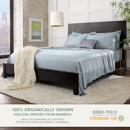 King Sheets Genuine 100% Organic Viscose Derived from Bamboo Bed Sheet Set