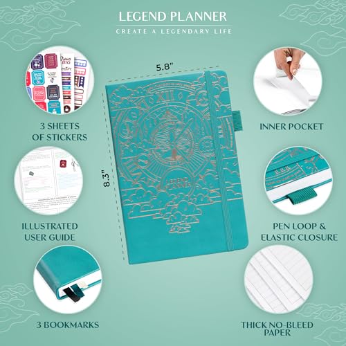 Legend Undated Hourly Planner